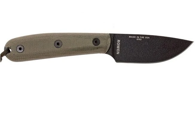 ESEE Model 3HM Cuchillo Bushcraft Modified Handle, Funda De Cuero 4 ESEE Model 3HM Cuchillo Bushcraft Modified Handle, Funda De Cuero - Imagen 2