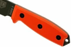 ESEE Model 3 OD Blade, Orange Handle 3P-KO-OD Cuchillo De Supervivencia Sin Funda -Knives And Tools Comercio EE ESEE 3P KO OD 03 esee knives model 3 oranje ee esee 3p ko od d3