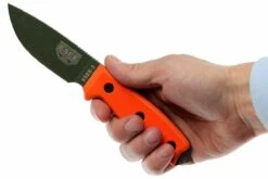 ESEE Model 3 OD Blade, Orange Handle 3P-KO-OD Cuchillo De Supervivencia Sin Funda -Knives And Tools Comercio EE ESEE 3P KO OD 05 esee knives model 3 oranje ee esee 3p ko od d5