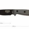 ESEE Model 3 Black Blade, Grey Handle 3P-KO Cuchillo De Supervivencia Sin Funda 2 ESEE Model 3 Black Blade, Grey Handle 3P-KO Cuchillo De Supervivencia Sin Funda -Knives And Tools Comercio EE ESEE 3P KO 01 esee knives model 3 grijs ee esee 3p ko d1