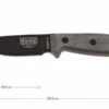 ESEE Model 3 Black Blade, Grey Handle 3P-MB-B Con Funda + Clip Y MOLLE-back 2 ESEE Model 3 Black Blade, Grey Handle 3P-MB-B Con Funda + Clip Y MOLLE-back -Knives And Tools Comercio EE ESEE 3P MB B 01 esee knives model 3 ee esee 3p mb b d1