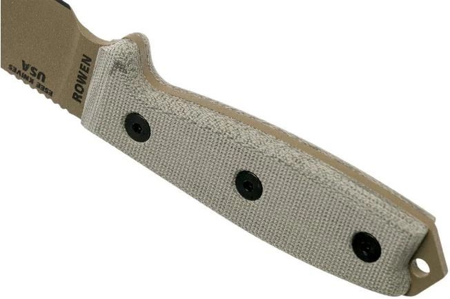 ESEE Model 3 Dark Earth Blade, Grey Handle 3P-MB-DE Con Funda + Clip Y MOLLE-back 6 ESEE Model 3 Dark Earth Blade, Grey Handle 3P-MB-DE Con Funda + Clip Y MOLLE-back - Imagen 4