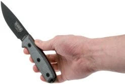 ESEE Model 3 Modified Pommel Black Blade, Grey Handle 3PM Con Funda + Clip -Knives And Tools Comercio EE ESEE 3PM 05 esee knives