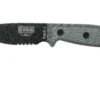 ESEE Model 3 Serrated, Grey Handle 3S Con Funda + Clip -Knives And Tools Comercio EE ESEE 3S 01 esee knives