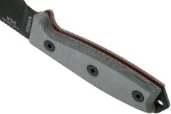 ESEE Model 3 Serrated, Grey Handle 3S Con Funda + Clip -Knives And Tools Comercio EE ESEE 3S 04 esee knives