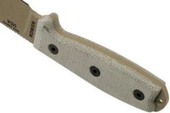 ESEE Model 4 Dark Earth Blade, Grey Handle 4P-MB-DE Con Funda Nera + Clip Y MOLLE-back -Knives And Tools Comercio EE ESEE 4P MB DE 04 esee knives