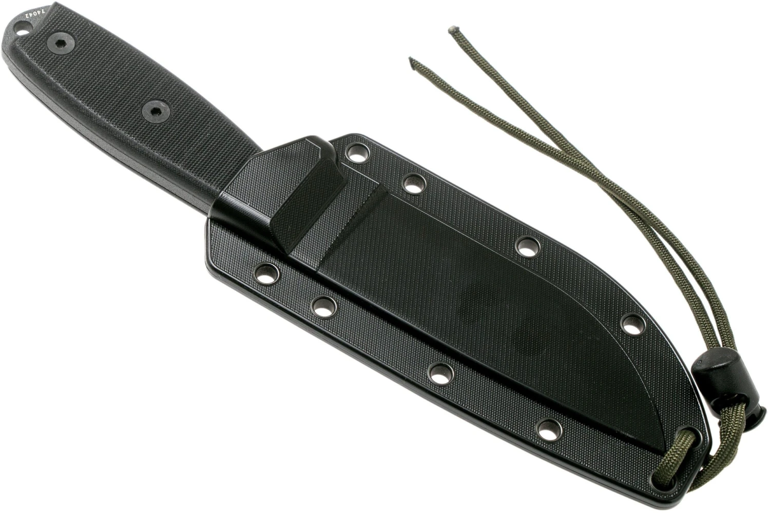 ESEE Model 4 Tactical Gunsmoke, Black Handle 4P-TG-B Con Funda + Clip 10 ESEE Model 4 Tactical Gunsmoke, Black Handle 4P-TG-B Con Funda + Clip - Imagen 8