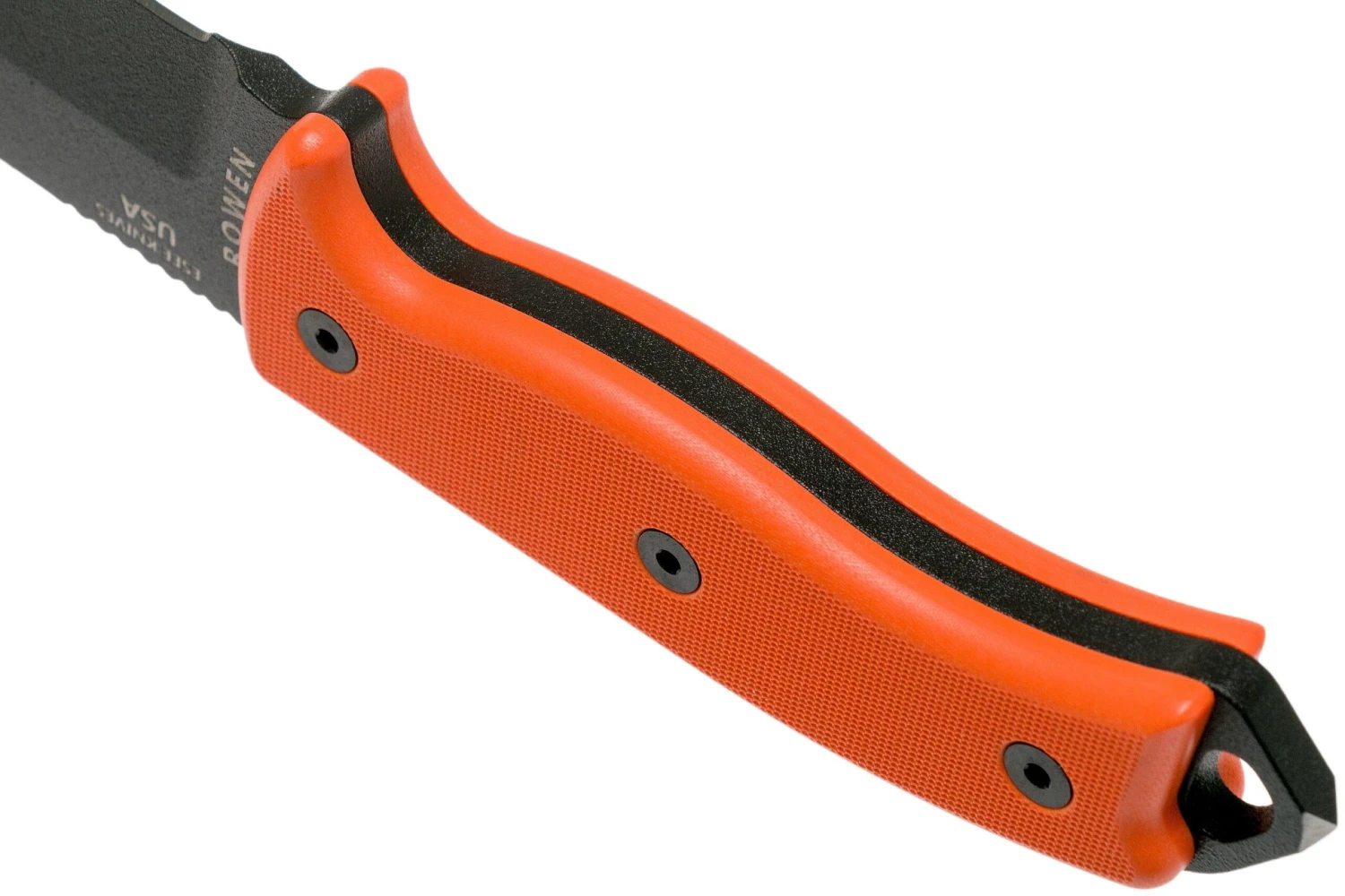 ESEE Model 5 Orange 5P-B-OR Cuchillo De Supervivencia Con Funda Kydex + Clip De Cinturón 6 ESEE Model 5 Orange 5P-B-OR Cuchillo De Supervivencia Con Funda Kydex + Clip De Cinturón - Imagen 4