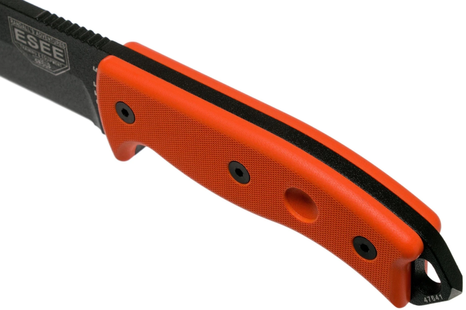 ESEE Model 5 Orange 5P-B-OR Cuchillo De Supervivencia Con Funda Kydex + Clip De Cinturón 7 ESEE Model 5 Orange 5P-B-OR Cuchillo De Supervivencia Con Funda Kydex + Clip De Cinturón - Imagen 5