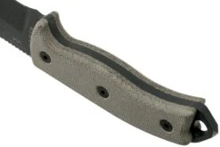 ESEE Model 5 Tactical Gunsmoke, Desert Tan Handle 5P-TG Con Funda Kydex + Clip De Cinturón -Knives And Tools Comercio EE ESEE 5P TG 04 esee knives