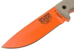 ESEE Model 5 Orange 5POG OD Green Micarta Cuchillo De Supervivencia Con Funda De Kydex + Clip Para Cinturón -Knives And Tools Comercio EE ESEE 5POG 03 esee knives