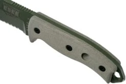 ESEE Model 5 Serrated OD-green Blade 5S-OD Con Funda Kydex + Clip De Cinturón -Knives And Tools Comercio EE ESEE 5S OD 05 esee knives v201901