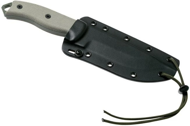 ESEE Model 5 Serrated OD-green Blade 5S-OD Con Funda Kydex + Clip De Cinturón 9 ESEE Model 5 Serrated OD-green Blade 5S-OD Con Funda Kydex + Clip De Cinturón - Imagen 7