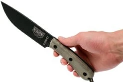 ESEE Model 6HM Cuchillo Bushcraft Modified Handle, Funda De Cuero -Knives And Tools Comercio EE ESEE 6HM 07 esee knives ee esee 6hm 07