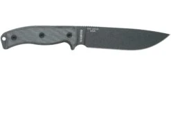 ESEE Model 6 Tactical Gunsmoke, Grey Handle 6P-TG Con Funda Negra + Clip De Cinturón -Knives And Tools Comercio EE ESEE 6P TG 02 esee knives