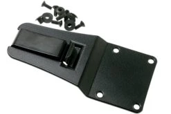 ESEE Model 6 Tactical Gunsmoke, Grey Handle 6P-TG Con Funda Negra + Clip De Cinturón -Knives And Tools Comercio EE ESEE 6P TG 09 esee knives