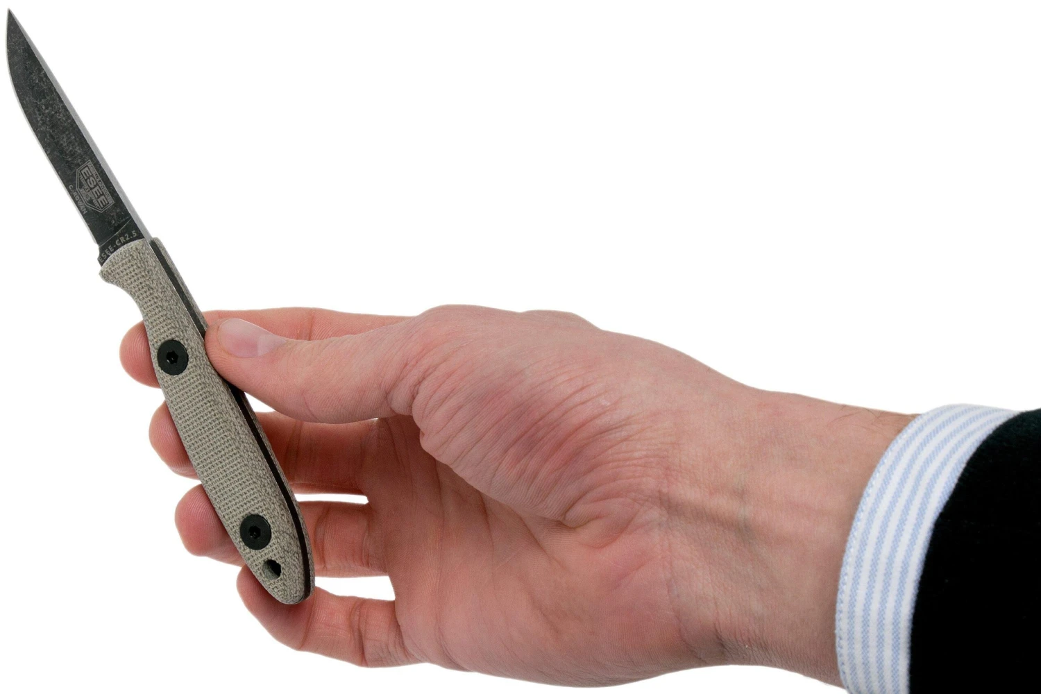 ESEE Camp-Lore CR 2.5 Black Oxide Coating Cuchillo Fijo, Cody Rowen Design 8 ESEE Camp-Lore CR 2.5 Black Oxide Coating Cuchillo Fijo, Cody Rowen Design - Imagen 6