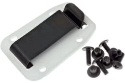 ESEE Clip De Cinturón Para Fundas Izula IZBC, Clear/white