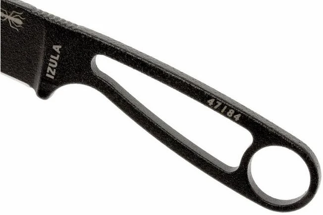 ESEE Izula Black IZULA-B Cuchillo De Cuello Con Funda Negra + Clip De Cinturón 5 ESEE Izula Black IZULA-B Cuchillo De Cuello Con Funda Negra + Clip De Cinturón - Imagen 3