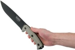 ESEE Junglas 2 Black, JUNGLAS-II Cuchillo De Supervivencia, Funda Kydex, Compatible Con MOLLE -Knives And Tools Comercio EE JUNGLAS 2 06 esee knives v201901 1