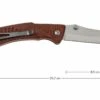 EKA Swede 9, G10, Bubinga, 604101 -Knives And Tools Comercio EK 604101 01 eka swede 9 wood ek 604101 01