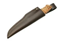 Brisa Trapper 95, N690Co Scandi, Stabilized Curly Birch, Cuchillo Fijo -Knives And Tools Comercio ENZ 078 06 brisa