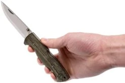 Brisa Borka 90 - N690 Scandi - Green Micarta - 2850 -Knives And Tools Comercio ENZ 2850 08 enzo v2018 enz 2850 08