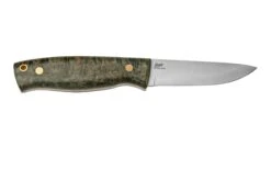 Brisa Trooper 95, 12C27 Scandi, Stabilized Curly Birch Cuchillo Fijo -Knives And Tools Comercio ENZ 303 02 brisa
