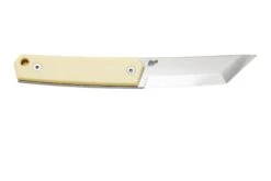 Brisa Kwaiken 90, M390 Scandi Tanto, Ivory Micarta, Cuchillo Fijo -Knives And Tools Comercio ENZ 332 02 brisa