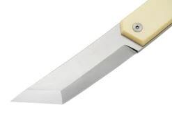 Brisa Kwaiken 90, M390 Scandi Tanto, Ivory Micarta, Cuchillo Fijo -Knives And Tools Comercio ENZ 332 03 brisa