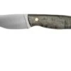 Brisa Skinner 90 - Elmax Flat - Stabilized Curly Birch 361 Cuchillo De Caza