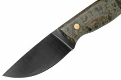 Brisa Skinner 90 - Elmax Flat - Stabilized Curly Birch 361 Cuchillo De Caza -Knives And Tools Comercio ENZ 361 06 brisa