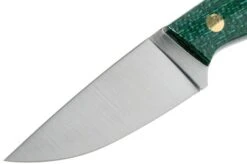 Brisa Bobtail 80 Green Micarta Handle, 12C27, Funda De Cuero 9958 -Knives And Tools Comercio ENZ 9958 03 enzo knives