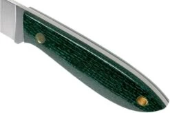 Brisa Bobtail 80 Green Micarta Handle, 12C27, Funda De Cuero 9958 -Knives And Tools Comercio ENZ 9958 05 enzo knives