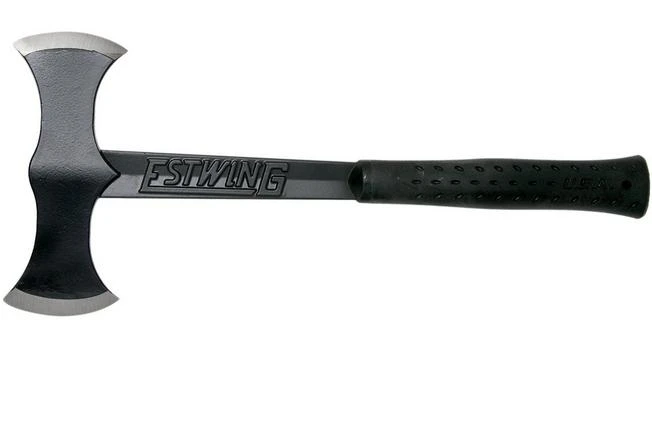 Estwing Black Eagle Double Bit Hacha De Tiro EBDBA Con Funda De Nailon 3 Estwing Black Eagle Double Bit Hacha De Tiro EBDBA Con Funda De Nailon