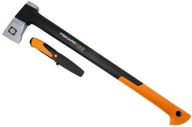 Fiskars X28 Splitting Axe Set 1075434 Hacha De Leñador + Cuchillo 3 Fiskars X28 Splitting Axe Set 1075434 Hacha De Leñador + Cuchillo
