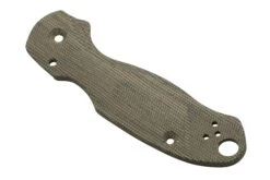 Flytanium Spyderco Para 3 Cachas, Lotus Green Canvas Micarta -Knives And Tools Comercio FLY 1020 02 flytanium