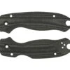 Flytanium Spyderco Para 3 Cachas, Lotus Black Linen Micarta -Knives And Tools Comercio FLY 1021 01 flytanium