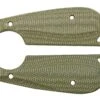 Flytanium CRKT Minimalist Flex FLY-1101 Green Micarta Scales, Cachas -Knives And Tools Comercio FLY 1101 01 flytanium