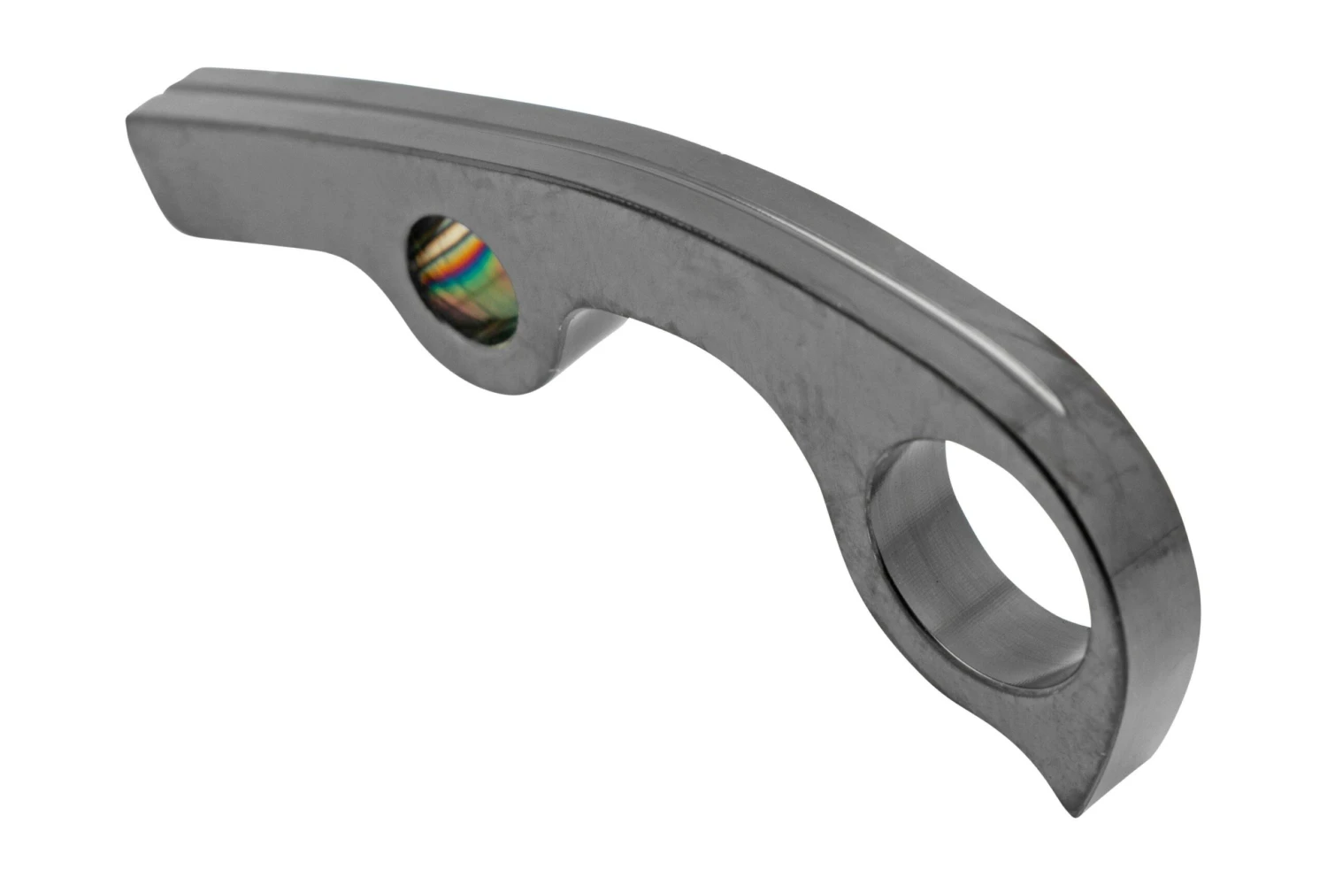 Flytanium Spyderco Paramilitary 3 FLY-1170BK Black Titanium Backspacer 3 Flytanium Spyderco Paramilitary 3 FLY-1170BK Black Titanium Backspacer