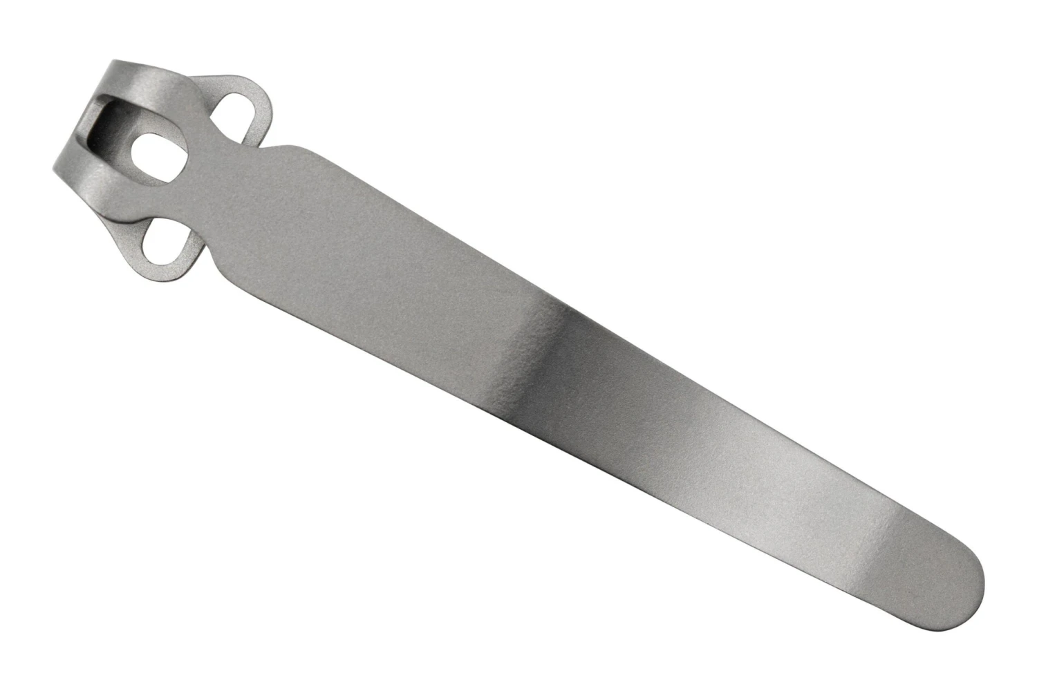 Flytanium Universal Long Pocket Clip FLY-1250LBB Bead Blasted Titanium 3 Flytanium Universal Long Pocket Clip FLY-1250LBB Bead Blasted Titanium