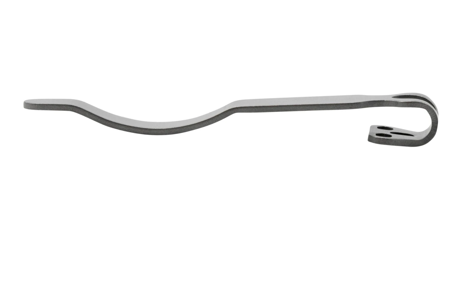 Flytanium Universal Long Pocket Clip FLY-1250LBB Bead Blasted Titanium 4 Flytanium Universal Long Pocket Clip FLY-1250LBB Bead Blasted Titanium - Imagen 2