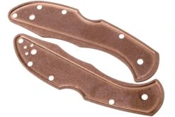 Flytanium Spyderco Delica Scales, Cobre -Knives And Tools Comercio FLY 364 02 flytanium