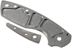 Flytanium CRKT Pilar Large Scale & Backspacer, Titanio -Knives And Tools Comercio FLY 467 02 flytanium