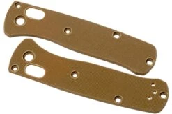 Flytanium Benchmade Mini-Bugout Scales, Tan G10