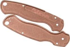 Flytanium Spyderco Paramilitary 2 Scales, Cobre -Knives And Tools Comercio FLY 68 02 flytanium
