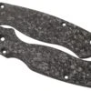 Flytanium Spyderco Paramilitary 2 Lotus Scales, Fibra De Carbono Triturada