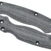 Flytanium Spyderco Paramilitary 2 Lotus Scales, Black Canvas Micarta -Knives And Tools Comercio FLY 806 01 flytanium