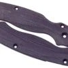Flytanium Spyderco Paramilitary 2 Lotus Scales, Púrpura G10