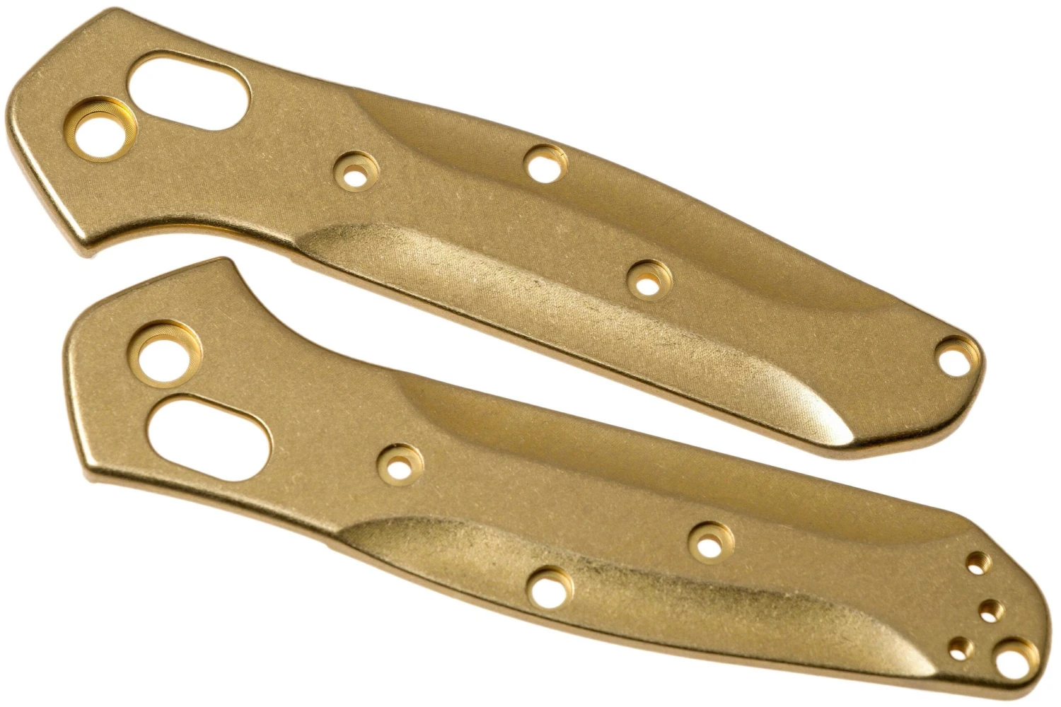 Flytanium Benchmade 945 Mini Osborne Scales, Latón 3 Flytanium Benchmade 945 Mini Osborne Scales, Latón